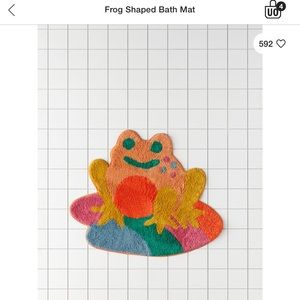 Urban Outfitters Frog Bath Mat